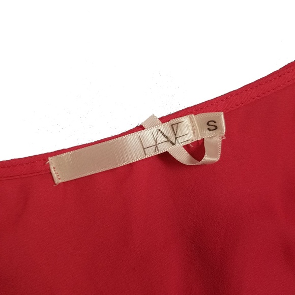 Pink Ruffle Chiffon Blouse - Picture 5 of 5